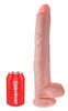 KING COCK – Realistic 14" Cock with Balls