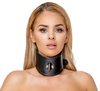 BAD KITTY – Leather Look Wide Collar