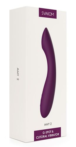 SVAKOM – AMY 2 - G-spot & Clitoris Vibrator