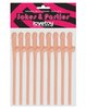 LOVE TOY - Realistic Willy Straws - Pack of 9