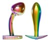 ANOS - Metal Butt Plug Set, Rainbow Colors