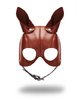 LIEBE SEELE – Leather Mask, Ears - Black, Brown, Gold