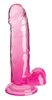 KING COCK CLEAR - 7“ Cock, Pink or Purple